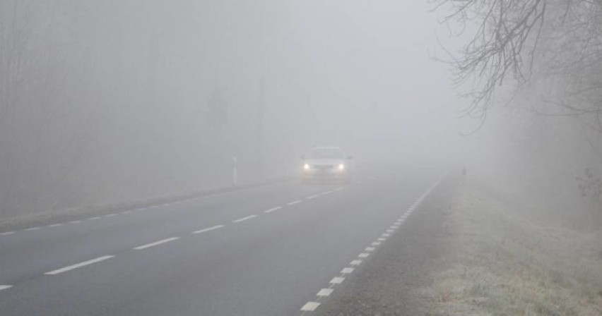 Ostrzeżenie przed gęstą mgłą dla regionu, także dla powiatu tomaszowskiego i opoczyńskiego