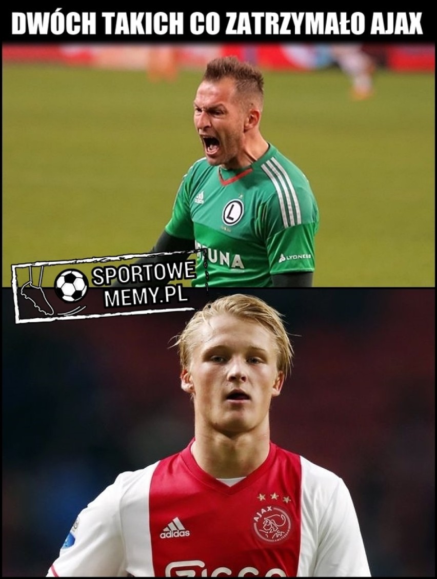 Legia - Ajax [MEMY]. Śmieszne obrazki i komentarze o meczu...