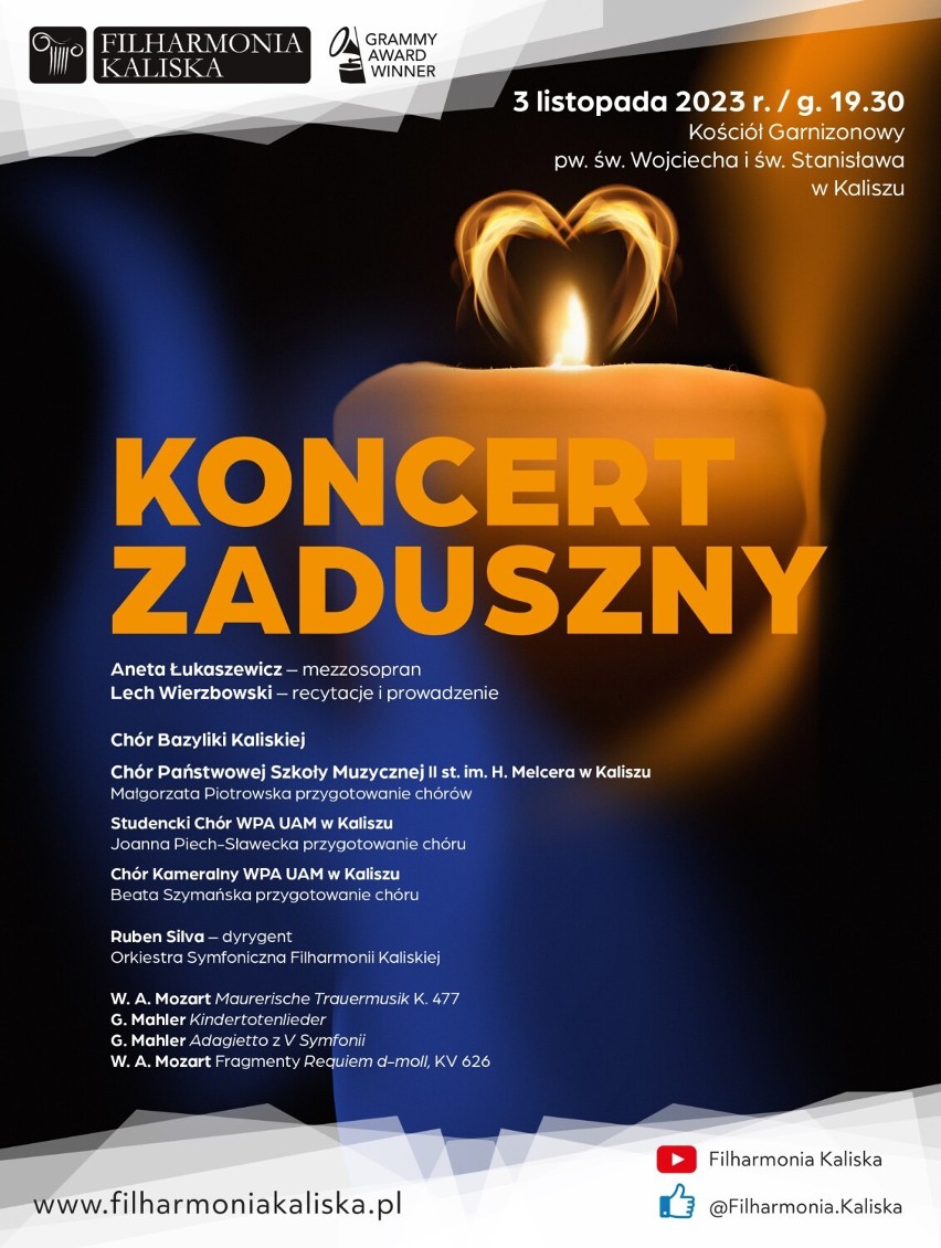 Filharmonia Kaliska zaprasza na Koncert Zaduszny