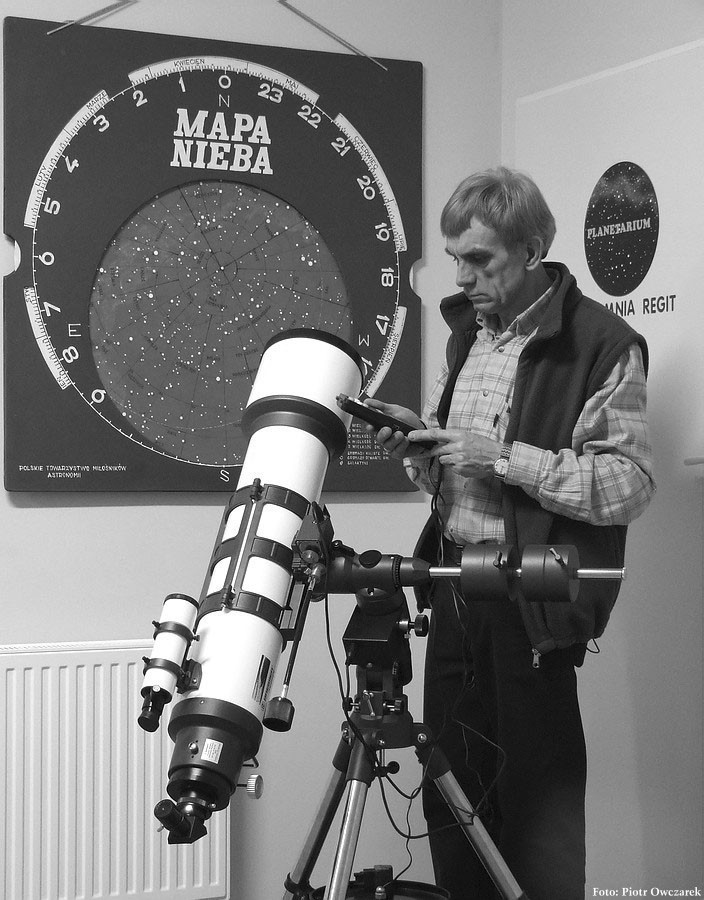 W marcu zmarł Andrzej Owczarek twórca Planetarium w...
