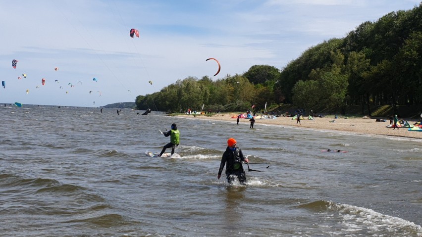 Puck w pierwszy dzień po zniesieniu obowiązku zakrywania twarzy - sobota, 30 maja 2020