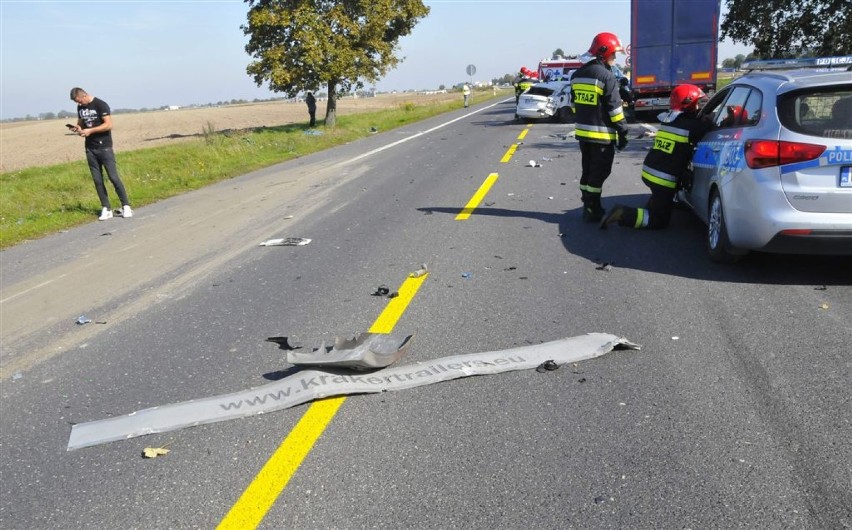 W poniedziałek doszło do poważnego wypadku na DK 5