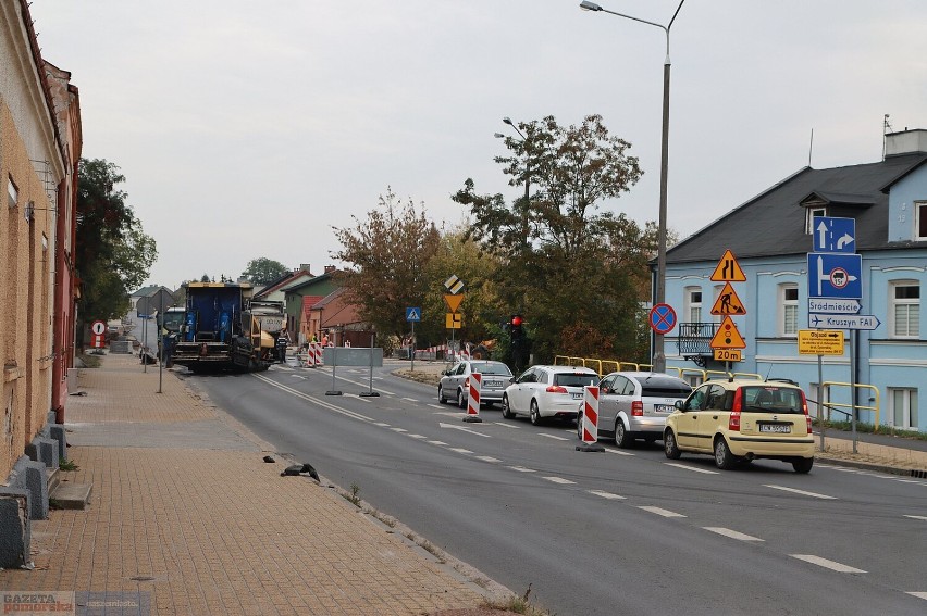 Tak wyglądają remontowane odcinku ulic we Włocławku - ul....