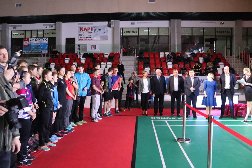 Wręczenie nagród podczas 55. Indywidualnych Mistrzostw Polski Elity w Badmintonie [FOTO, FILM]