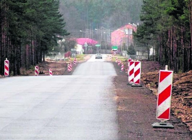 Przebudowana droga będzie bezpieczniejsza od dotychczasowej