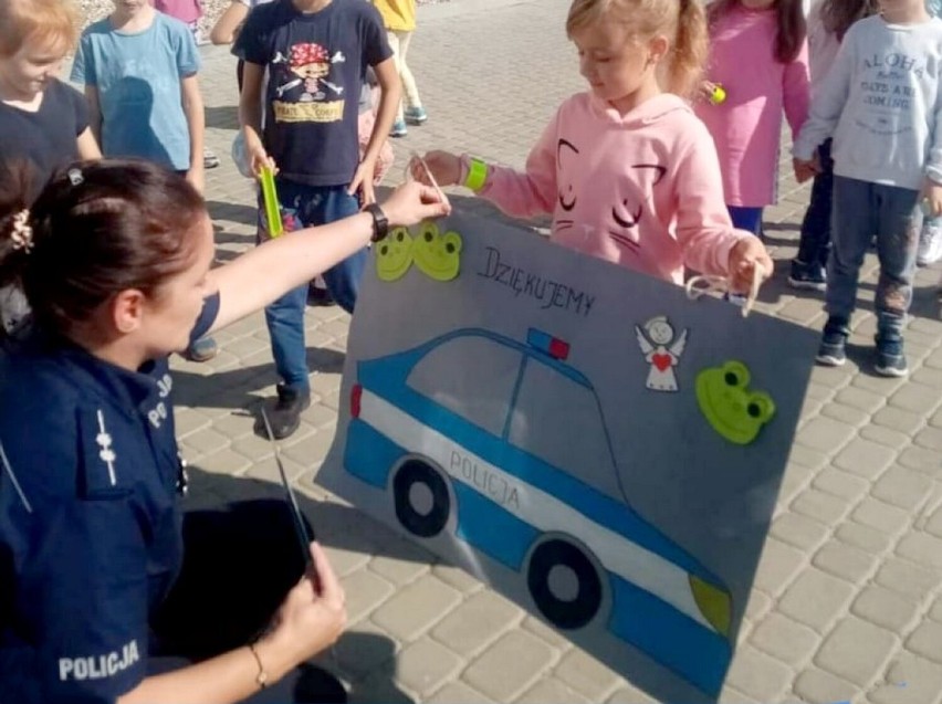 Starogard Gdański. Policyjne zajęcia w przedszkolu o bezpieczeństwie