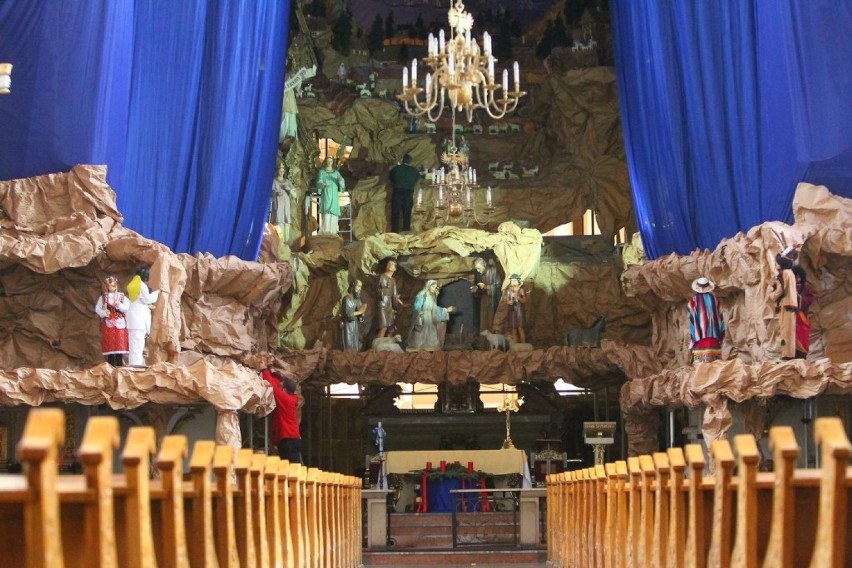 Największy żłóbek w Europie - Powstaje w kościele...