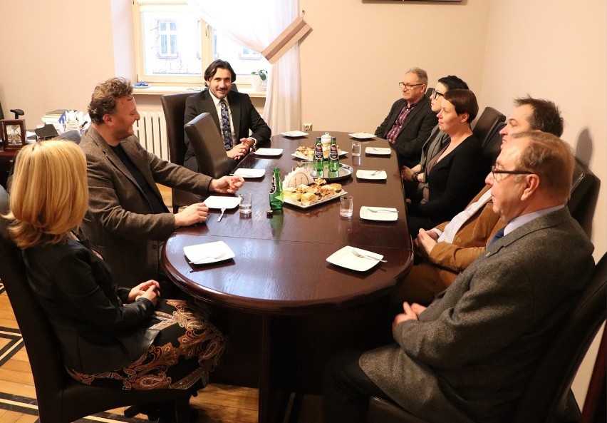 Spotkanie szefów instytucji kultury u prezydenta Kalisza
