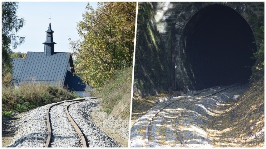 Na trasie - w Szklarach - jest najdłuższy tunel kolei...