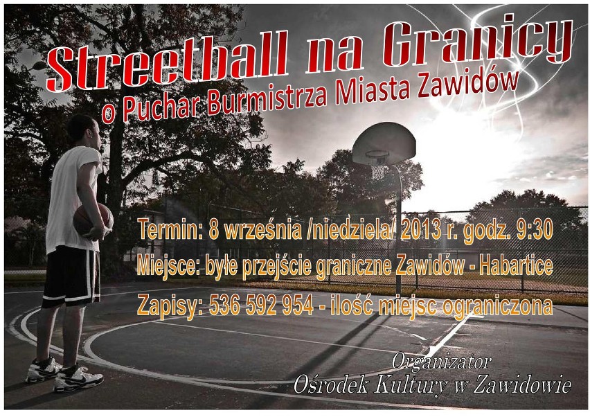 Streetball w Zawidowie odbędzie się 8 września