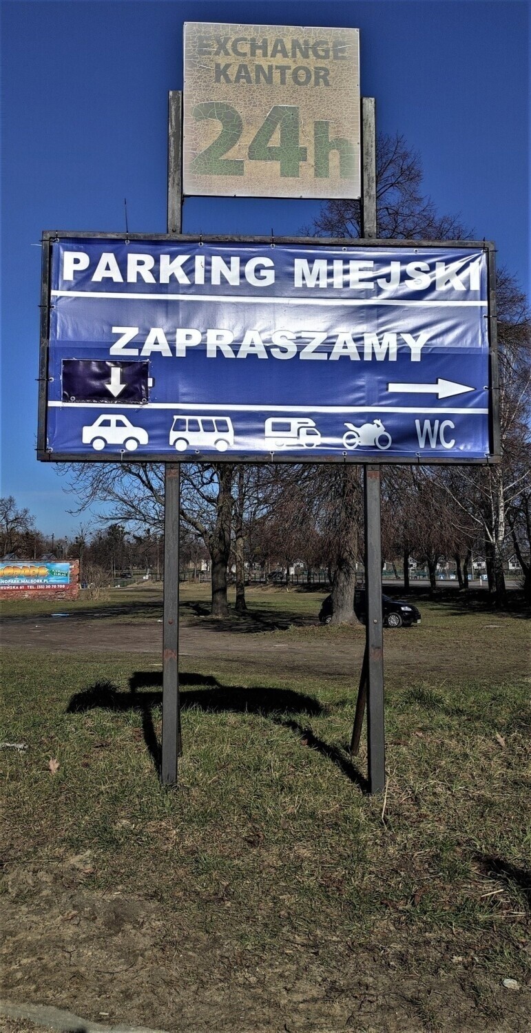 Parkingi dla turystów w Malborku