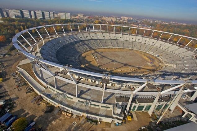 Jak wygląda obecnie budowany Stadion Śląski? Zobacz zdjęcia lotnicze z października