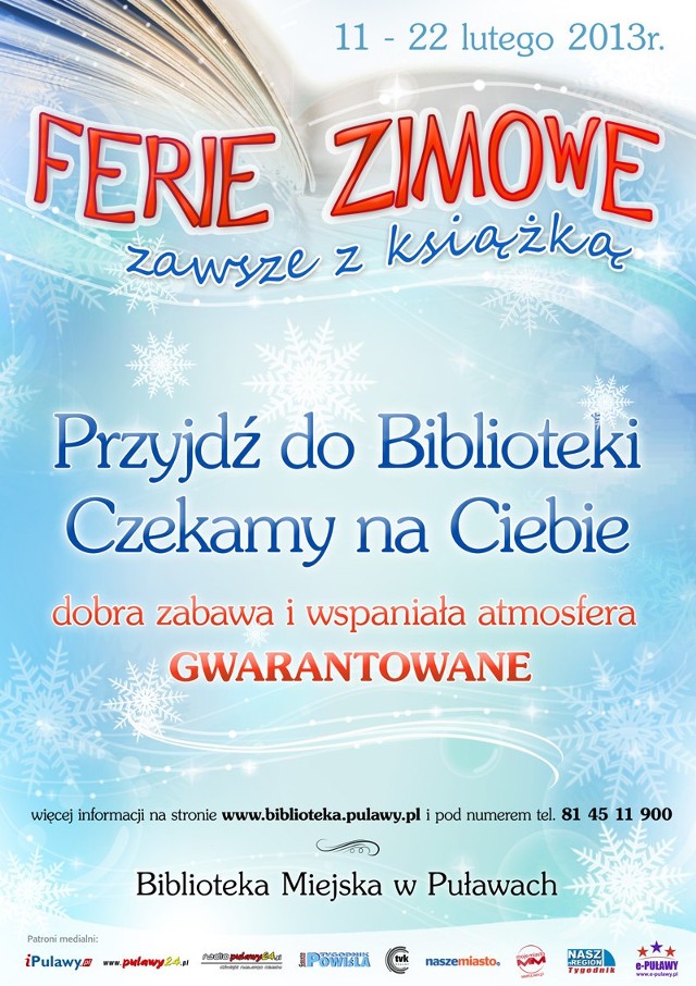 Ferie z książką w Puławach.