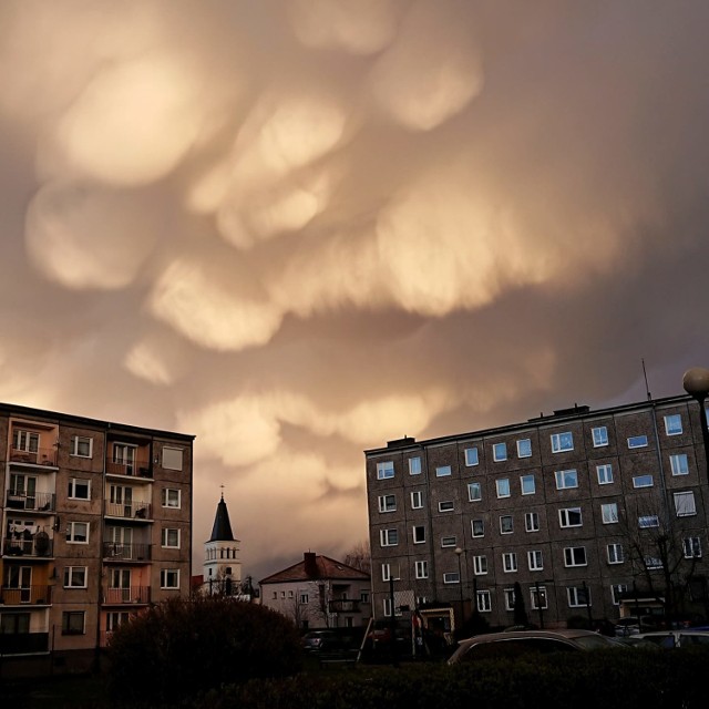 Chmury nad powiatem międzychodzkim