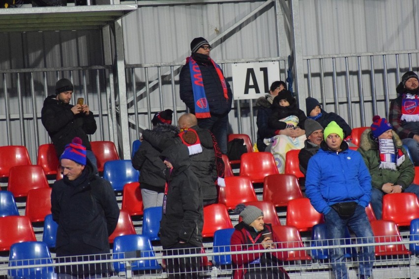 Kibice na meczu Raków Częstochowa - Zagłębie Lubin...