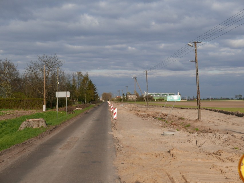 Przebudowa drogi nr 251 ze Żnina w kierunku Damasławka [zdjęcia] 