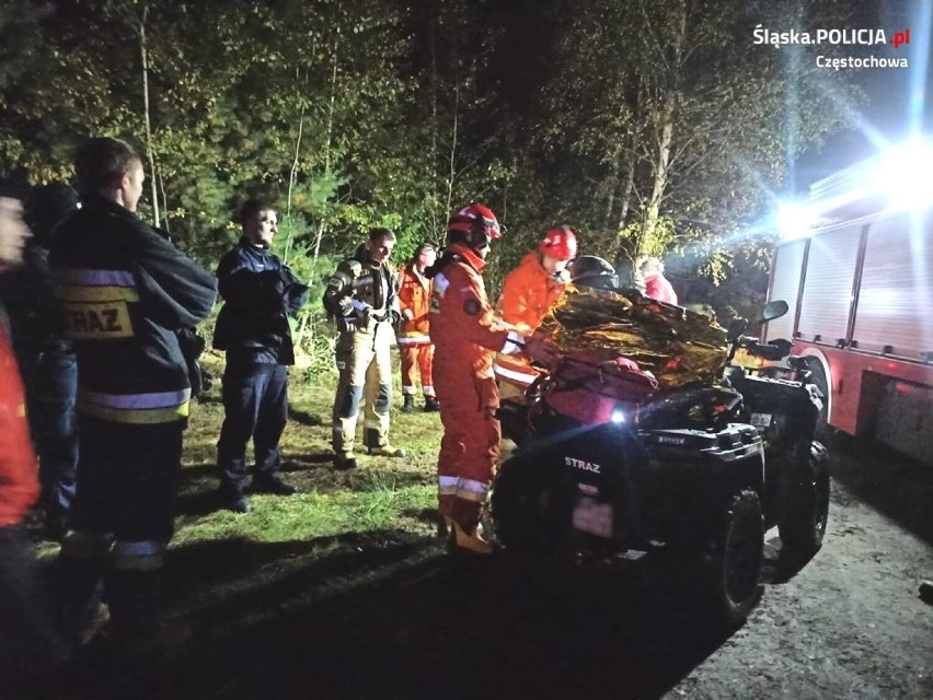 onad cztery godziny poszukiwali zaginionego grzybiarza! W akcję było zaangażowanych 70 mundurowych