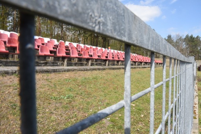 Tak obecnie wygląda stadion miejski w Gubinie.