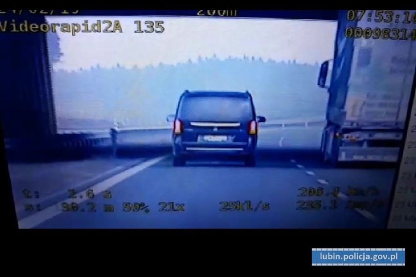 Kierowcy z powiatu lubińskiego jeżdżą za szybko!