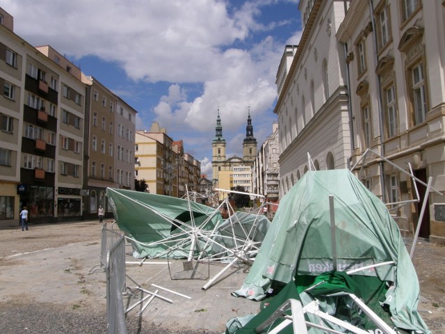 Ogródki piwne na Rynku... Fot. Mariusz Witkowski