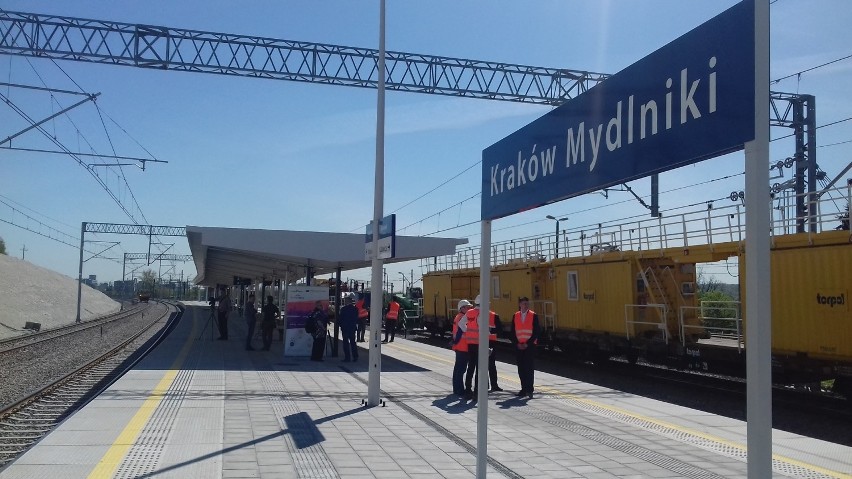 Nowe perony na stacji Kraków Mydlniki