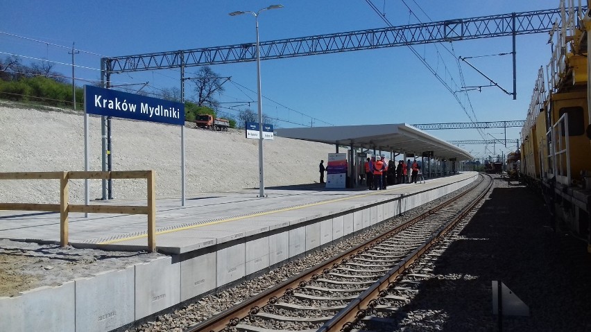 Nowe perony na stacji Kraków Mydlniki