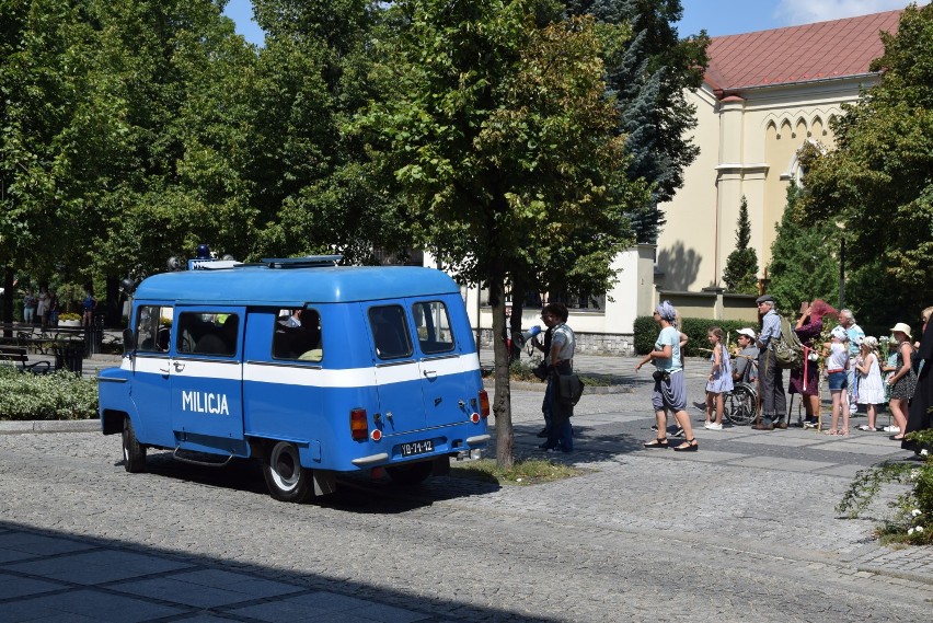 Kręcą "Klechę" z Mirosławem Baką w centrum Częstochowy ZDJĘCIA 