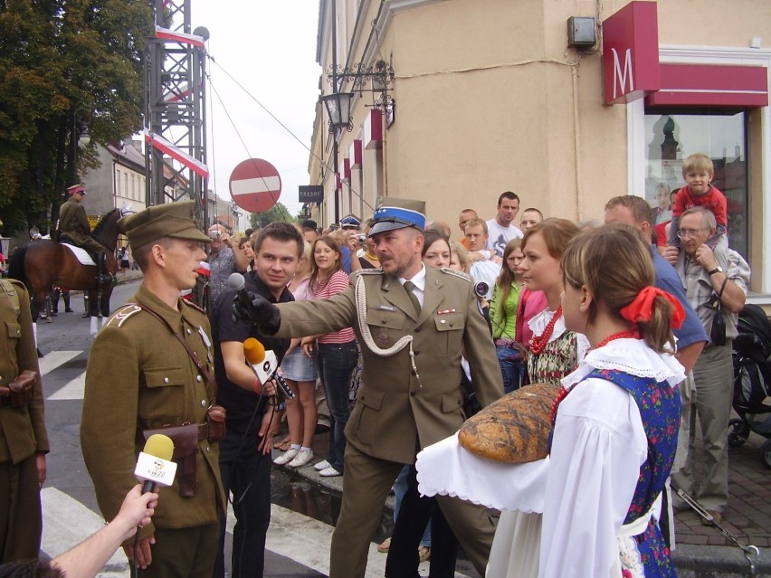 Przywitanie chlebem. Fot. Piotr Andrzejak