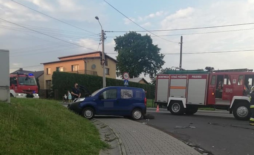 Wypadek na feralnym skrzyżowaniu w Połomi