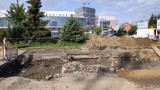 Dąbrowa Górnicza: Trwa budowa drugiego ronda na ulicy Granicznej. Droga jest całkowicie zamknięta 