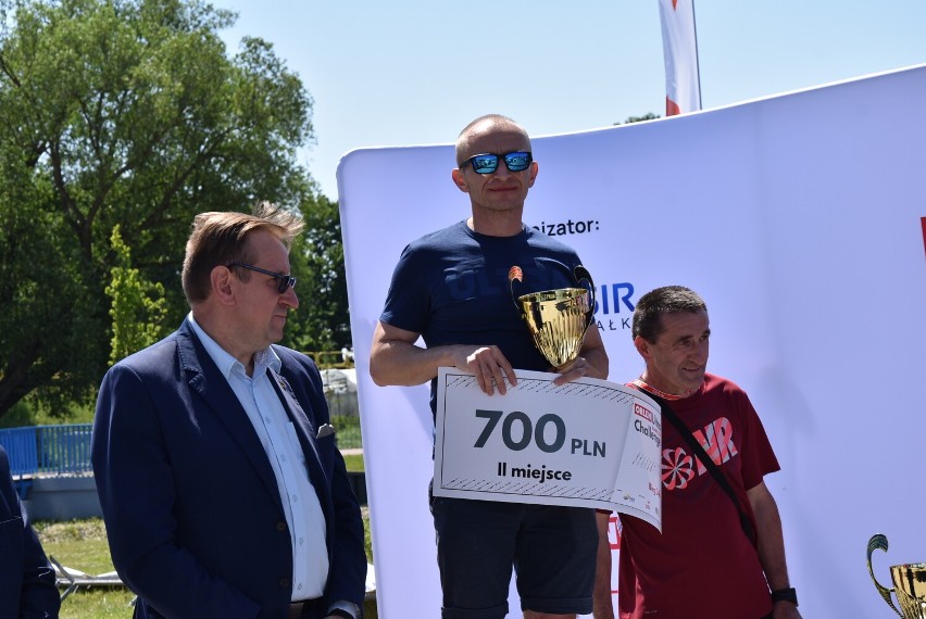 Tomasz Pawłowski w Suwałkach na podium