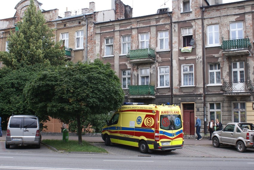Wyskoczył z okna kamienicy przy ulicy Górnośląskiej w Kaliszu