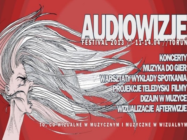 Szczegółowy program festiwalu znajdziecie na: www.audiowizje.blogspot.com