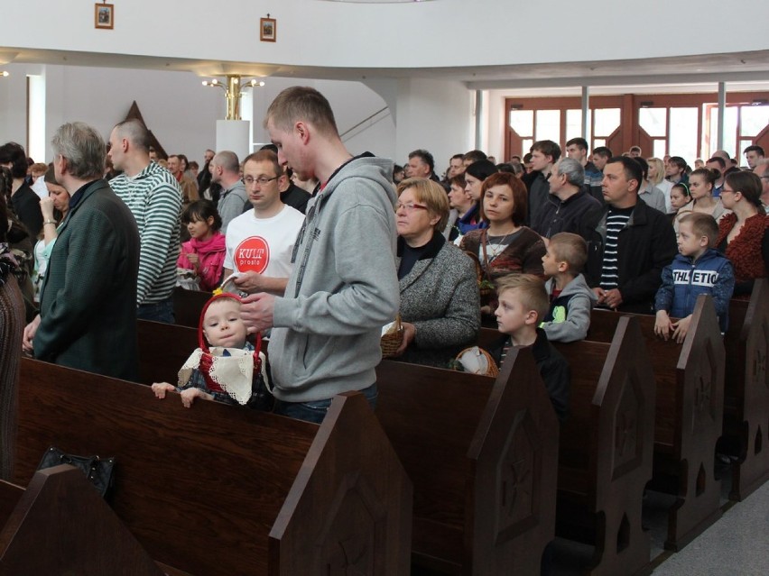 Chełm. Święcenie pokarmów w chełmskich kościołach.