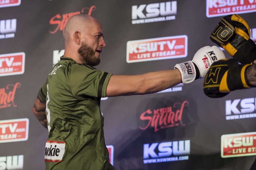 KSW 34  - gwiazdy sztuk walki wzięły udział w treningu...