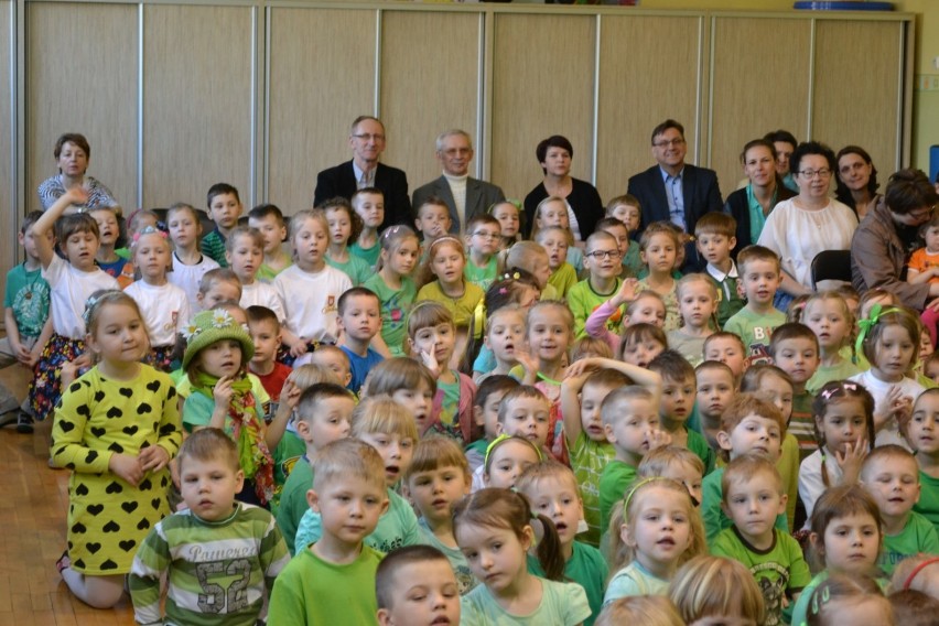 Dzień Ziemi w przedszkolu "Jacek i Agatka" w Człuchowie