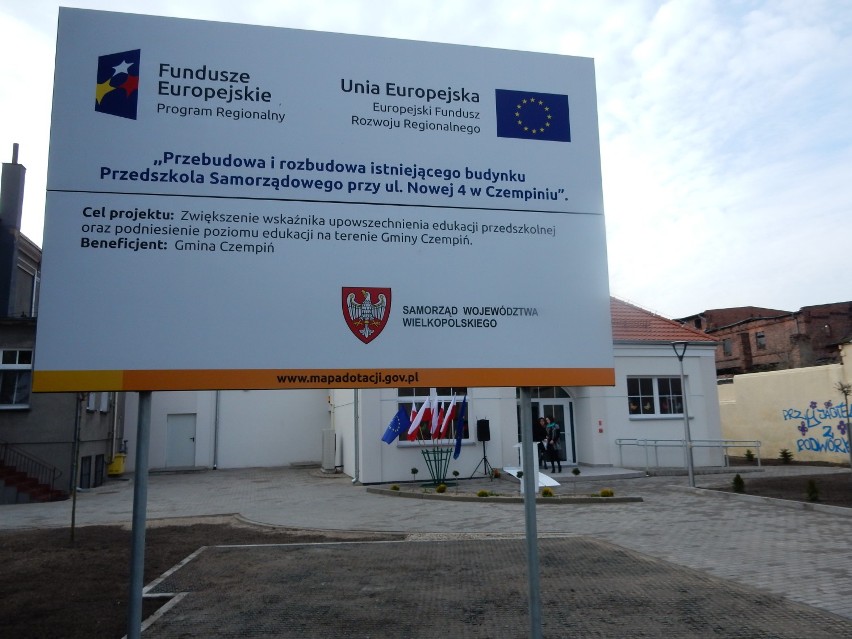 Nowe przedszkole w Czempiniu otwarte