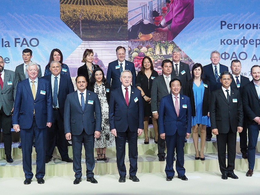 Konferencja regionalna FAO w Łodzi. Do hotelu DoubleTree by Hilton zjechali ministrowie rolnictwa i urzędnicy z Europy i Azji 