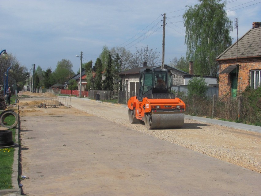 Myszków: trwa remont ulicy Kwiatkowskiego. Zobaczcie, jak idą prace