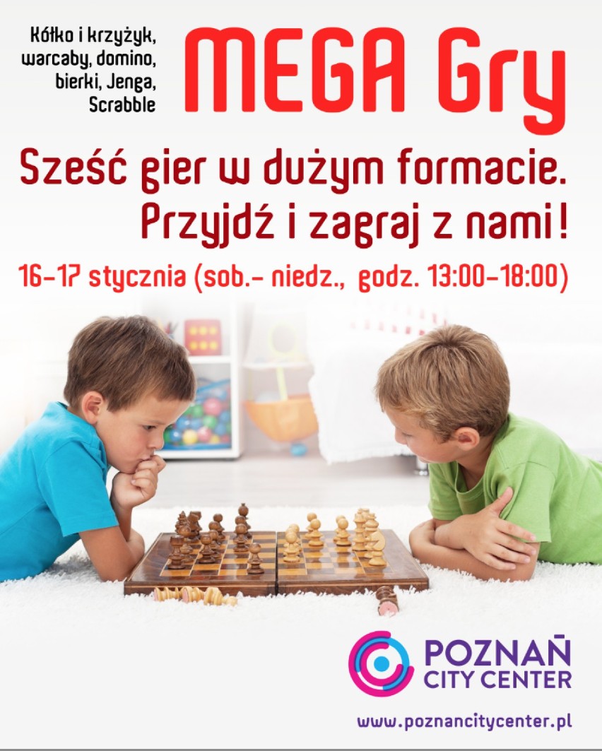 Weekend w Poznaniu. Co robić 15-17 stycznia?

Mega Gry w...