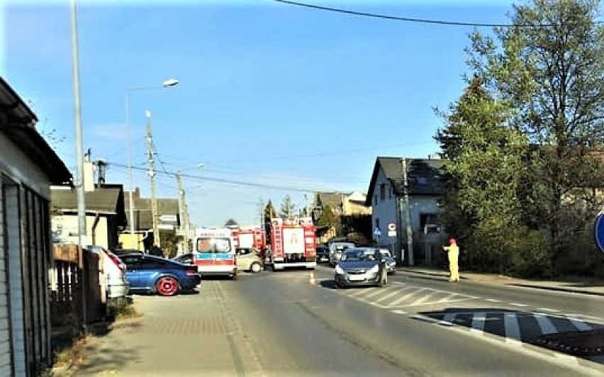 W Olkuszu, na ulicy Rabsztyńskiej, doszło do wypadku z...