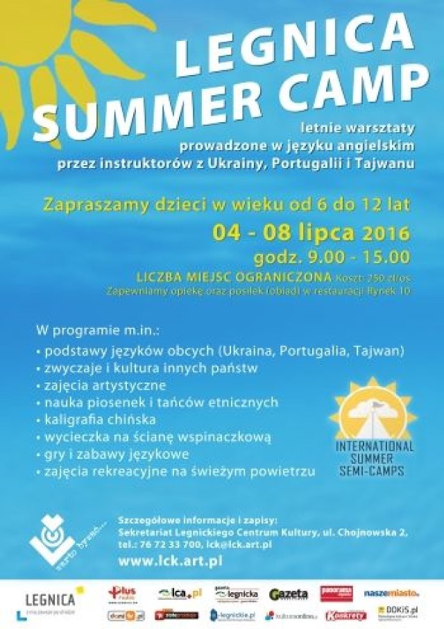 Legnica Summer Camp. Trwają zapisy