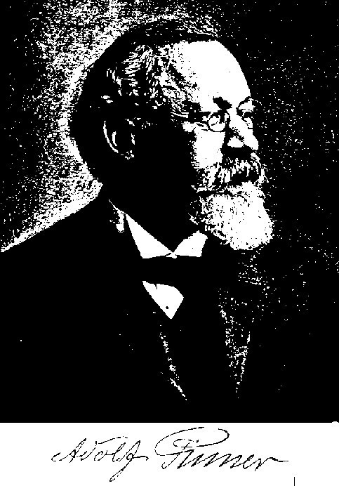 Prof. A. Pinner ok. 1883 roku