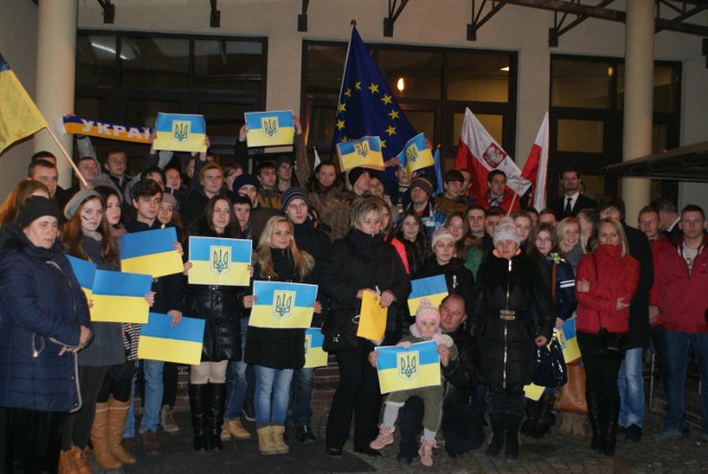 Uczestnicy spotkania wyrazili poparcie dla oczekiwań narodu ukraińskiego