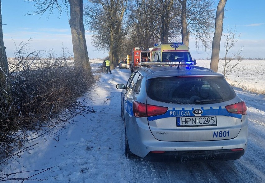 Niebezpiecznie na drogach powiatu malborskiego. Trzy wypadki w piątek, 5 stycznia