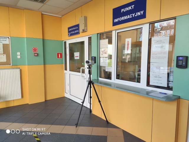 Kamera termowizyjna w szpitalu ginekologiczno-położniczym w Opolu