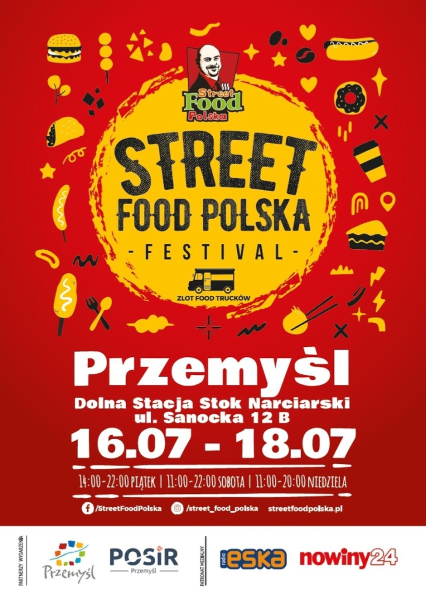 Street Food Polska Festival od 16 do 18 lipca w Przemyślu