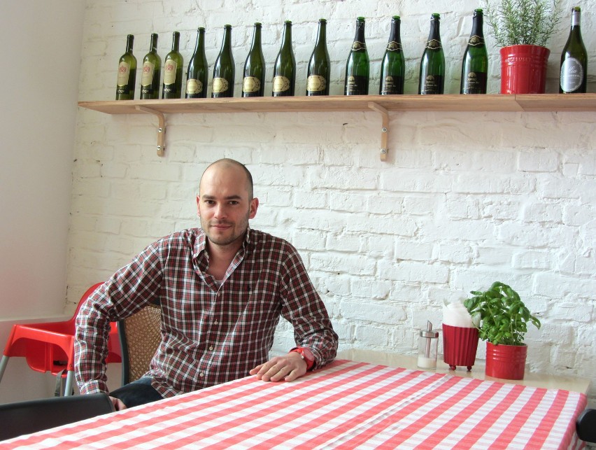 Paweł Bornakowski, właściciel restauracji "Viva Pomodori!"