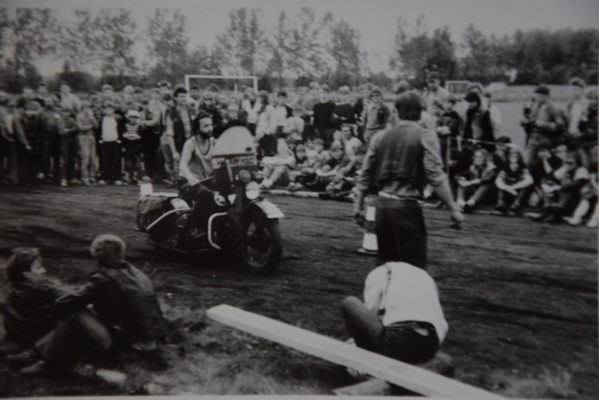 Ruch motocyklowy na terenie Krotoszyna i okolic - lata 80-te XX wieku