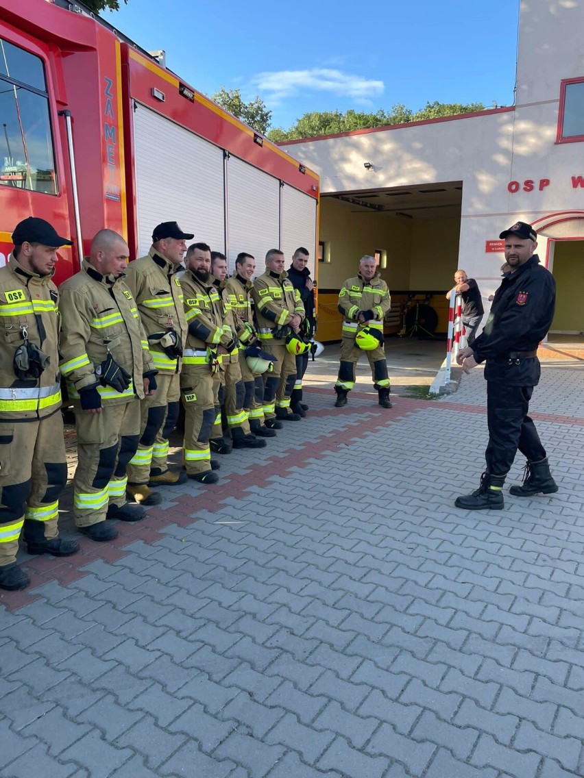 Ćwiczenia strażaków z OSP Ludomy i OSP Ryczywół [ZDJĘCIA]